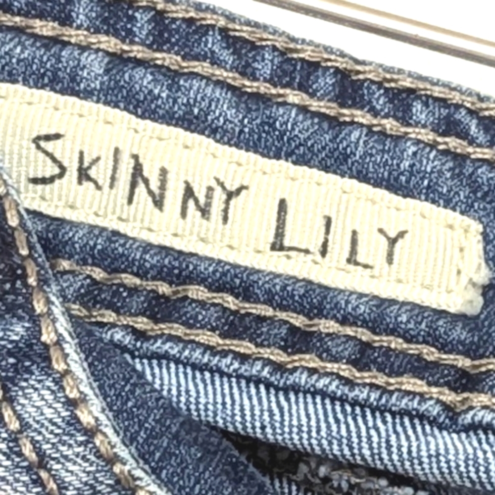 Hot Kiss | Vintage | High Waisted | Skinny Lily | y2k | Casual | Streetwear | - Picture 8 of 9